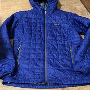 Patagonia Royal Blue Quilted Jacket